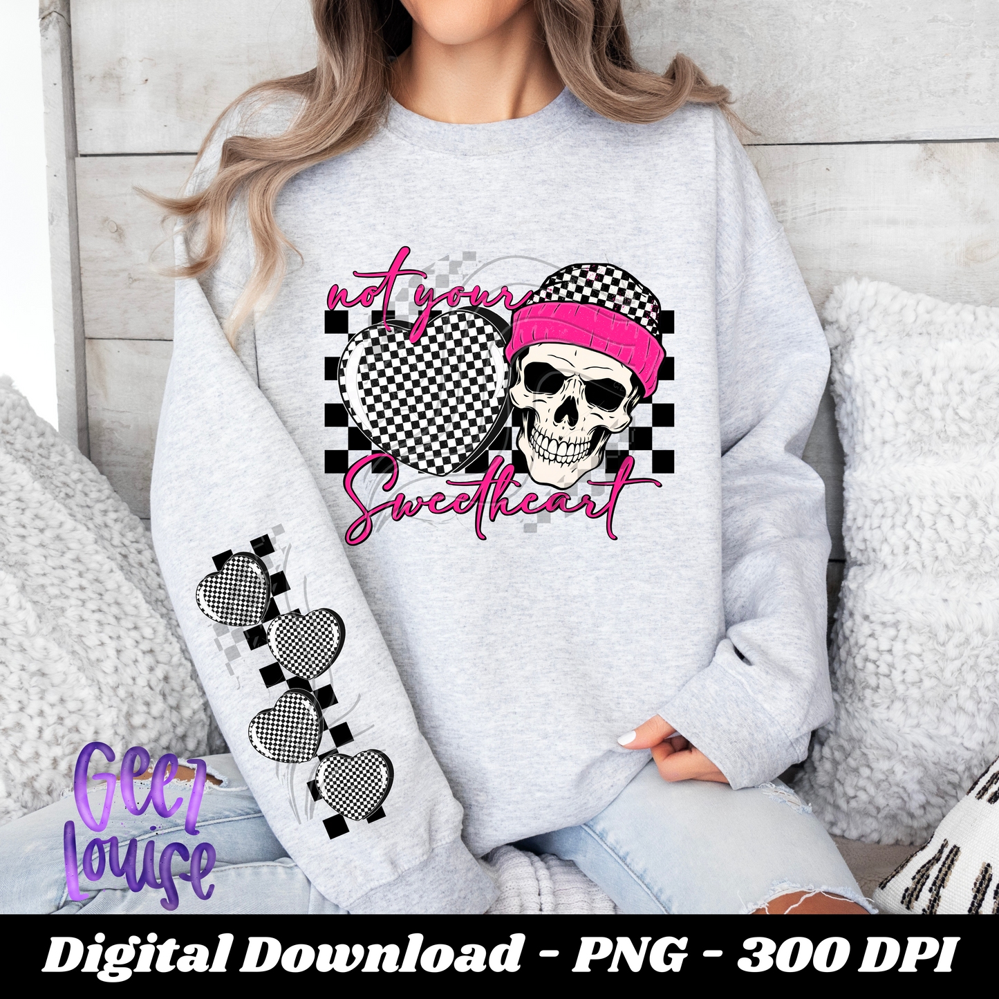 Not your Sweetheart -Valentine - Digital Download- PNG