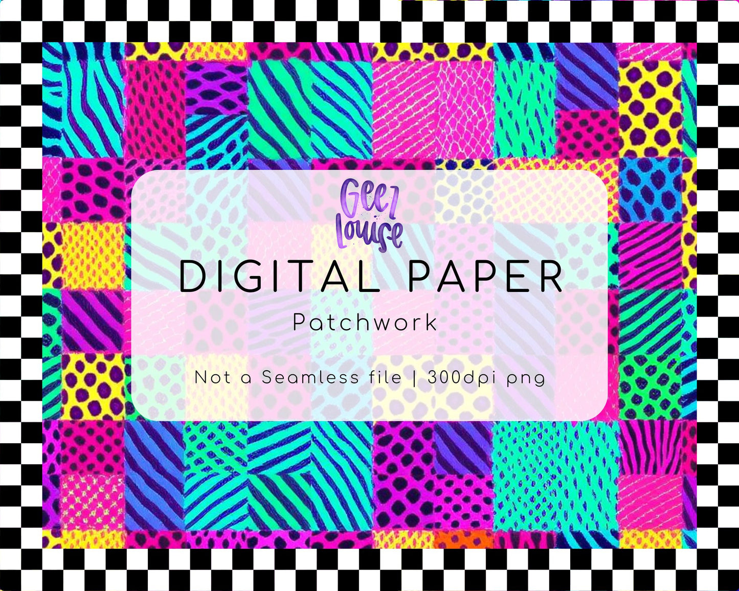 July 2025 Seamless/ Paper Drive - Digital Download- PNG