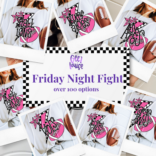 Friday Night Fight (for a Cure) – Breast Cancer Awareness Football •