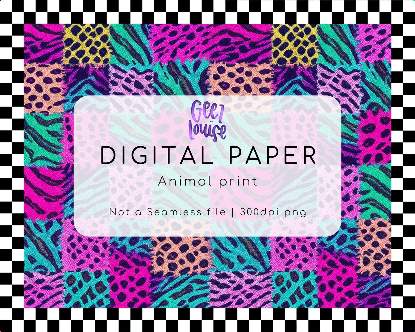 July 2025 Seamless/ Paper Drive - Digital Download- PNG