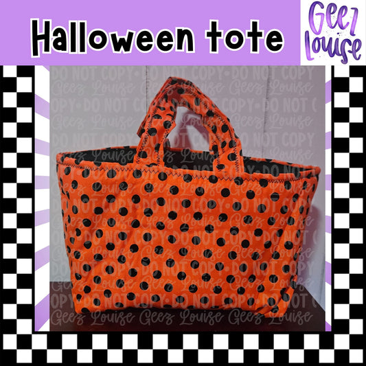 Halloween Tote Bag - Ready to Ship