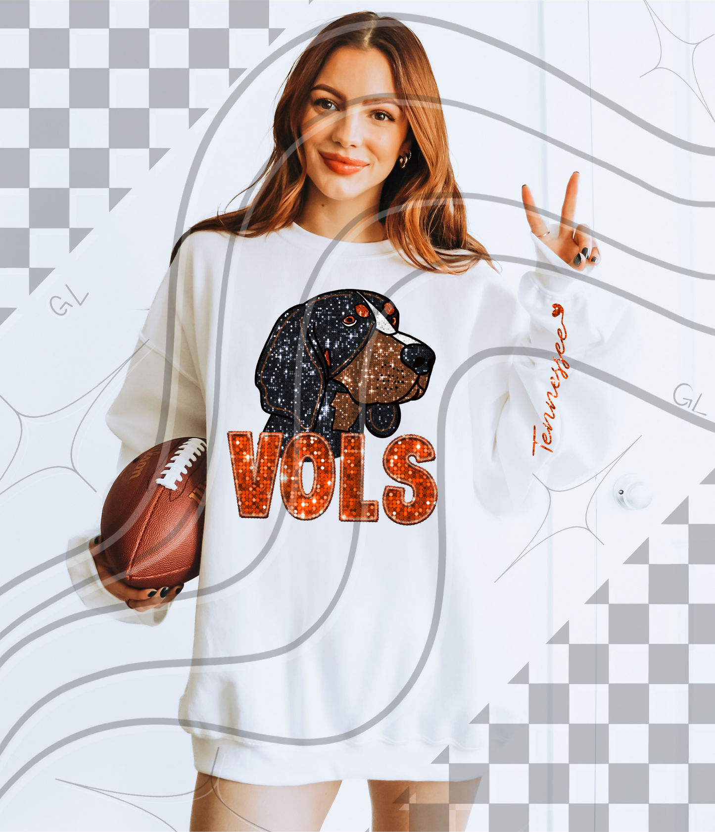 Tennessee sequin bundle/drive - Digital Download- PNG