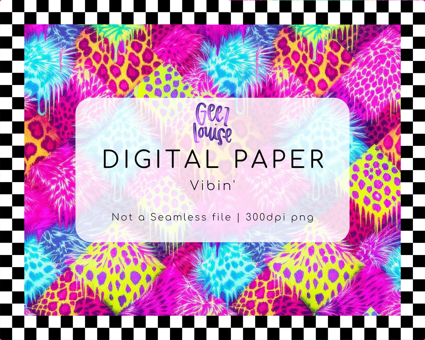 July 2025 Seamless/ Paper Drive - Digital Download- PNG