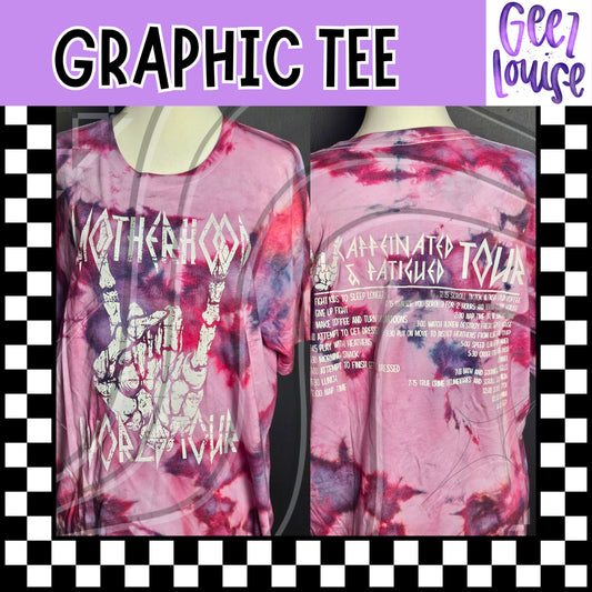 Motherhood World Tour Rock Tee
 – Ready to Ship
