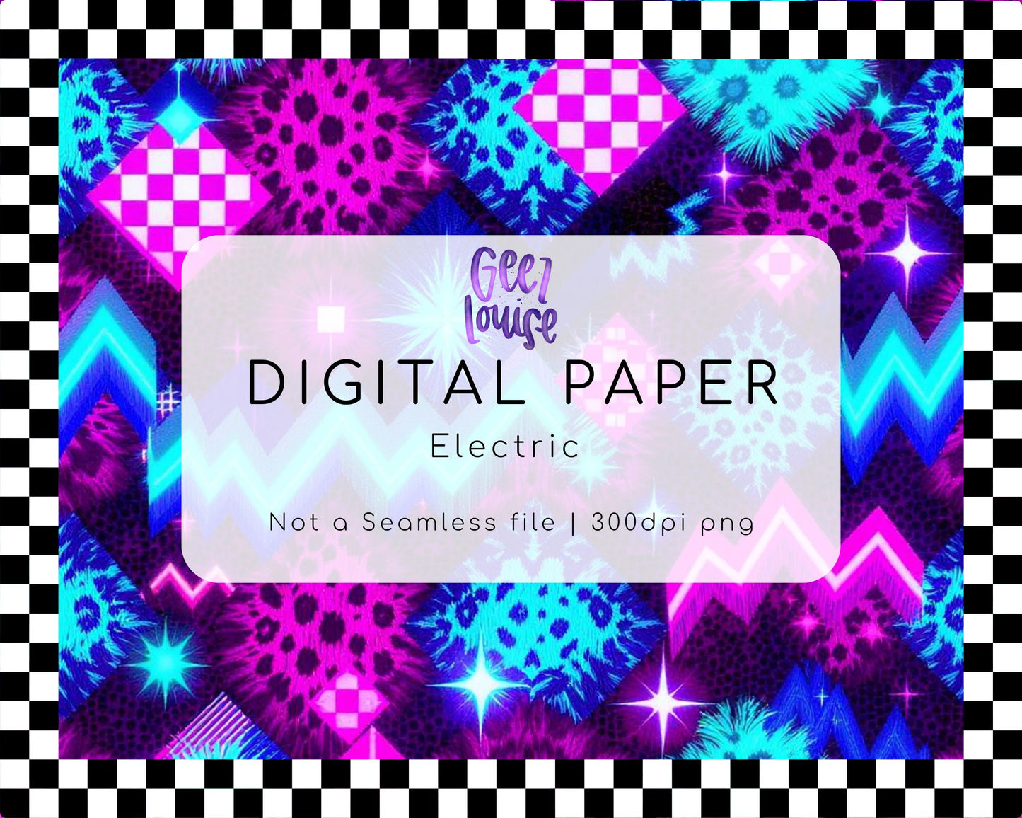 July 2025 Seamless/ Paper Drive - Digital Download- PNG