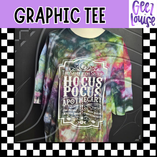 Hocus Pocus Apothecary Sanderson Sisters Tee
 – Ready to Ship