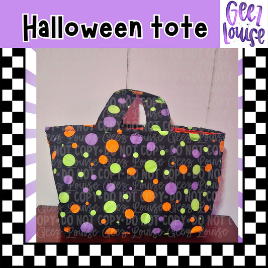 Halloween Tote Bag - Ready to Ship