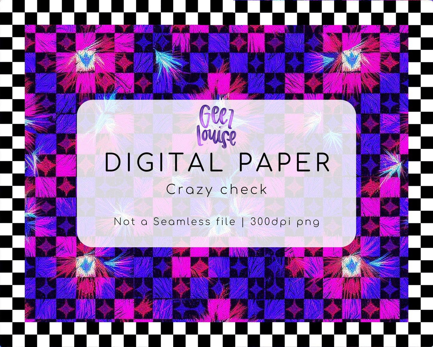 July 2025 Seamless/ Paper Drive - Digital Download- PNG
