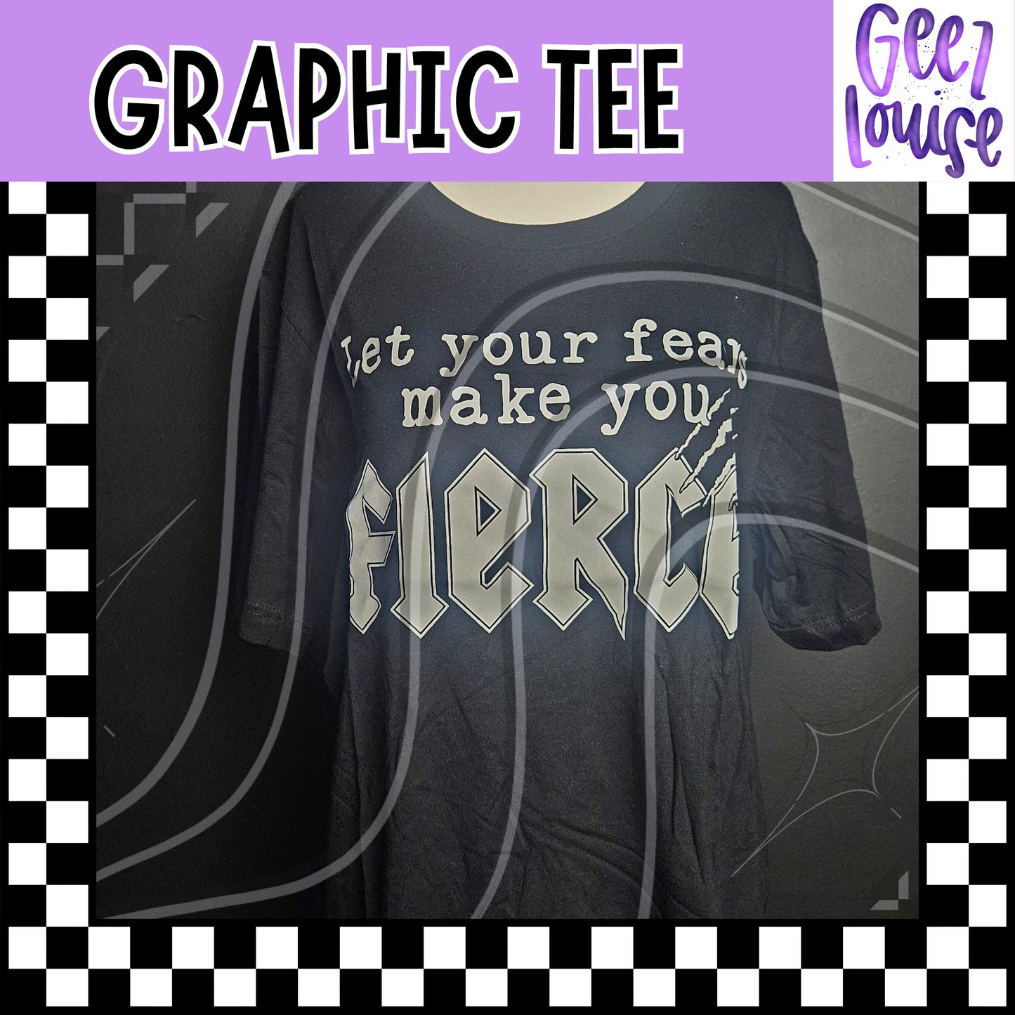 Let Your Fear Make You Fierce Graphic Tee
- ready to ship
