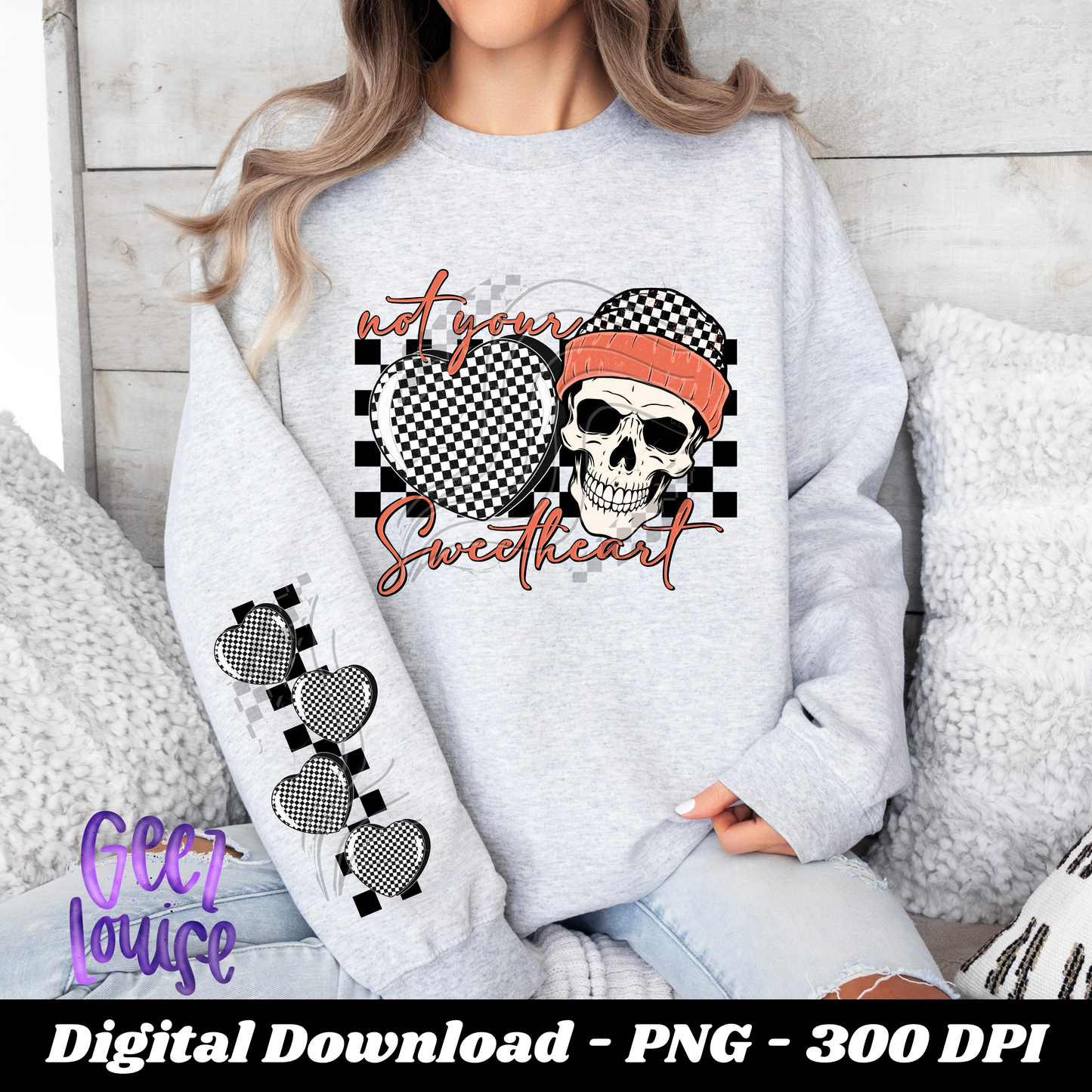 Not your Sweetheart -Valentine - Digital Download- PNG