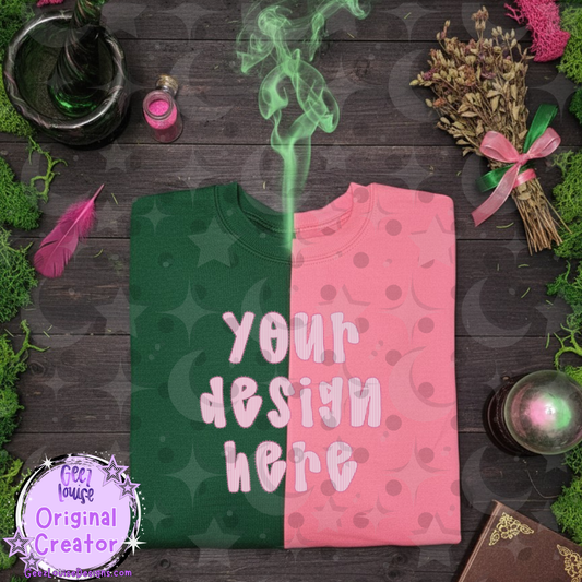 Split Sweatshirt  Mockup