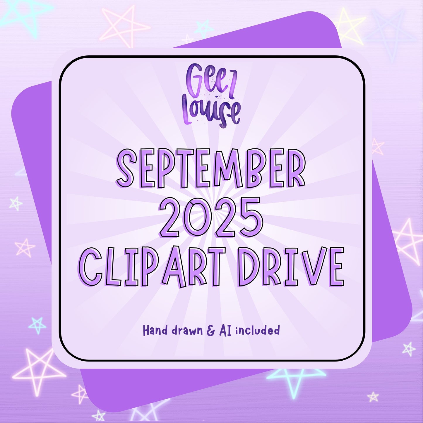 September Monthly Drives – Engagement, Clipart, Designs, Alpha/OTF, and Seamless/Paper