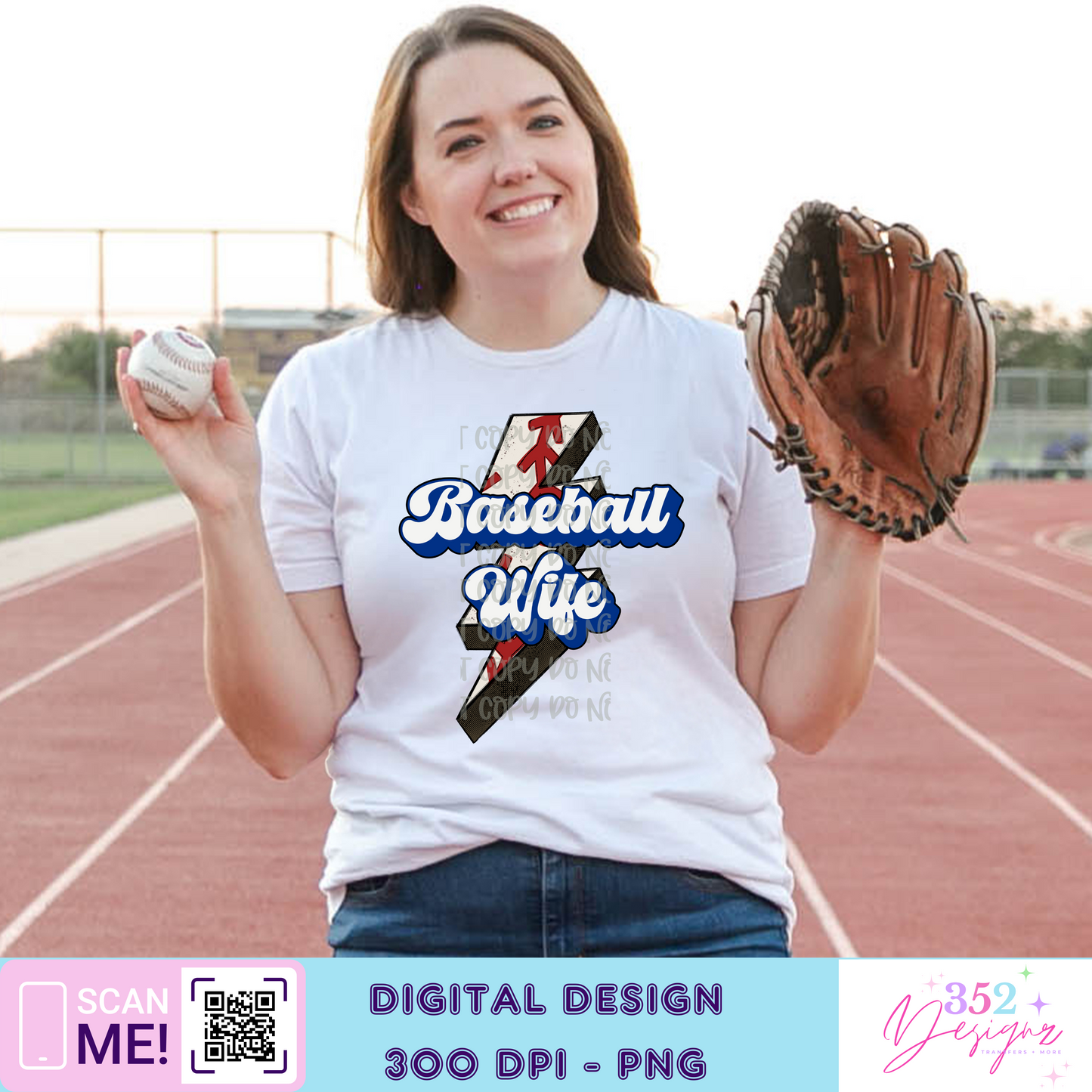 Baseball wife - Digital Download- PNG