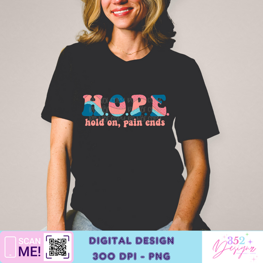 Hope - Digital Download- PNG